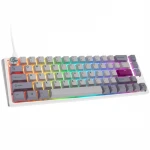 Ducky One 3 Mist Pilkas SF klaviatūra žaidimams, RGB LED – MX–Mėlyna – US išdėstymas