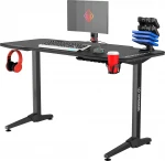 Žaidimų stalas Ultradesk Frag Black, juodas