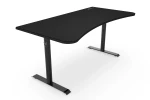 Žaidimų stalas Arozzi Arena Gaming Desk, Reguliuojamo aukščio 710-810mm, Juodas