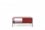 Kavos staliukas AKL Furniture Mono ML104, raudonas