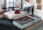 Kalune Design Ištraukiama lova Trio Pull-Out Bed (90X190)