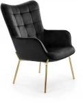CASTEL 2 l. chair, color: juodas