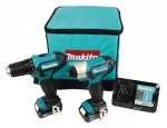 Akumuliatorinių įrankių komplektas CLX224A Makita CXT, 2X2.0AH, TD110, DF333