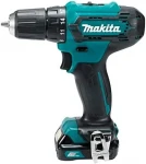 Gręžimo staklės Makita DF33DSAL1 12 V 2 x 2 Ah baterija