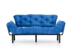 Sofa-lova Nitta, mėlyna