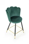 2-jų baro kėdžių komplektas Halmar H106, žalias