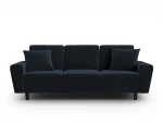 Sofa-lova Micadoni Moghan, 235x100x88 cm, mėlyna