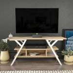 TV staliukas Kalune Design Televizoriaus stovas Minerva - Baltas, Oak