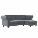 Sofa-lova Dorel Home Felix, pilka