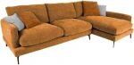 Corner sofa DAISY RC, ruda