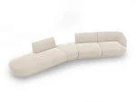 Modulinė sofa Micadoni Miley, balta