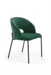 2-jų kėdžių komplektas Halmar K455, žalias