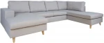 Corner sofa HARALD RC, beige