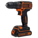 Black & Decker suktuvas 18V BDCDC18KB 2x1,5Ah