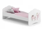 Lova ADRK Furniture Casimo Ballerina with Unicorn, balta