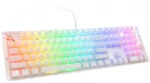 Ducky One 3 Aura Baltas Klaviatūra žaidimams, RGB LED - MX-Speed-Sidabrinis (US)