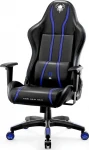 Žaidimų kėdė Diablo Chairs X-One L, juoda/mėlyna