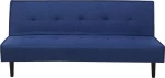 Beliani Sofa lova tamsiai mėlyna VISBY