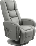 Fotelis PULSAR recliner chair, color: pilkas