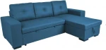 Corner sofa bed CARITA dark mėlynas