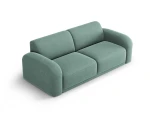 Sofa Micadoni Erin, 222x100x79 cm, žalia