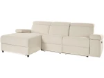 Trivietė sofa Loft Rayland, balta