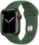 Išmanusis laikrodis Apple Watch Series 7 (GPS + Cellular LT, 41mm) Green Aluminium Case with Clover Sport Band