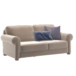 Trivietė sofa Kalune Design Panama, smėlio spalvos