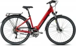 Romet Elektrinis dviratis ProEco:ON Wave LTD 1.0 504Wh red-sidabrinis-19" / L (Dydis: 19" / L)