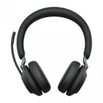 JABRA Evolve2 65 MS Stereo Ausinės on-ear Bluetooth belaidės USB-C noise isolating juodas Certified skirta Microsoft Teams