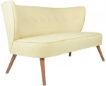 Kalune Design 2 vietų sofa Bienville - Kreminis