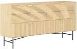 Sideboard BASSEL 120x40xH80cm, 3D melamine