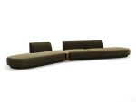 Modulinė sofa Micadoni Miley, žalia