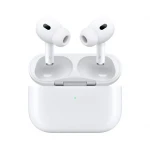 Ausinės Apple AirPods Pro (2 kartos) su "MagSafe" dėklu (USB-C), baltos spalvos MTJV3ZM/A (pažeista pakuotė)