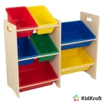 7 dėžių žaislų lentyna Kidkraft, įvairių spalvų