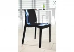 Kėdė, juoda spalva