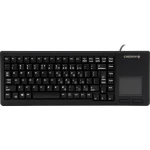 Klaviatūra CHERRY TAS G84-5500 su laidu EU-išdėstymas juodas Touchpad USB