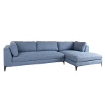 Kampinė sofa Bria, mėlyna