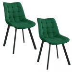 2-ių kėdžių komplektas Akord SJ.28, žalias