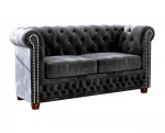 Sofa Ropez York 2, juoda