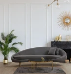 Hanah Home 3 vietų sofa Eses - Dark Pilkas