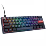 Ducky One 3 Cosmic Mėlyna Mini klaviatūra žaidimams, RGB LED – MX–Mėlyna – US išdėstymas