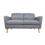 Sofa Home4you Kaili, 145x83x84 cm, pilka