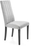 DIEGO 2 chair, color: quilted velvet Stripes - MONOLITH 85