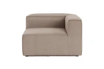 1 sėdynės sofa Fora 1R - Brown