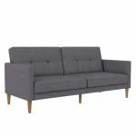 Dvivietė sofa-lova Dorel Home Lilly, pilka