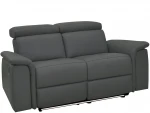 Dvivietė sofa Loft24 Pareli, pilka