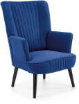 Fotelis DELGADO chair color: dark mėlynas