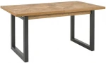 Dining table INDUS 158/203x90xH76,5cm, oak