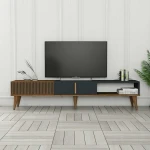 TV staliukas Kalune Design Televizoriaus stovas Milan Alt - Walnut, Anthracite